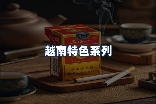 越南香烟展示
